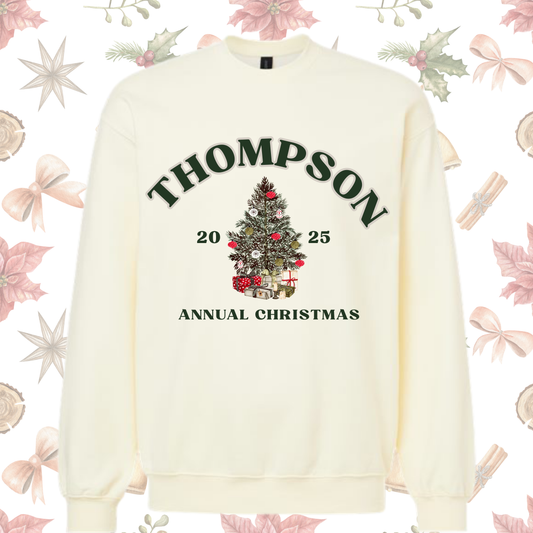 Custom Christmas Family Sweaters