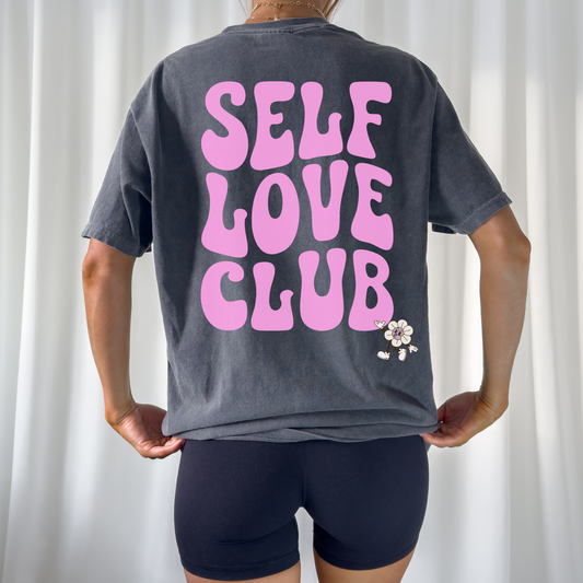 Spring Self Love Club Graphic T Shirt