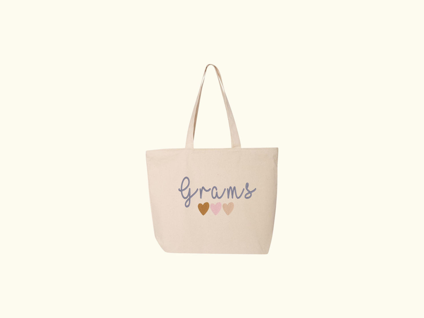 Custom Embroidered Tote Bag