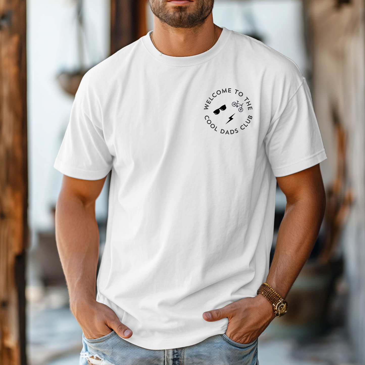 Welcome to the Cool Dad's Club Graphic T