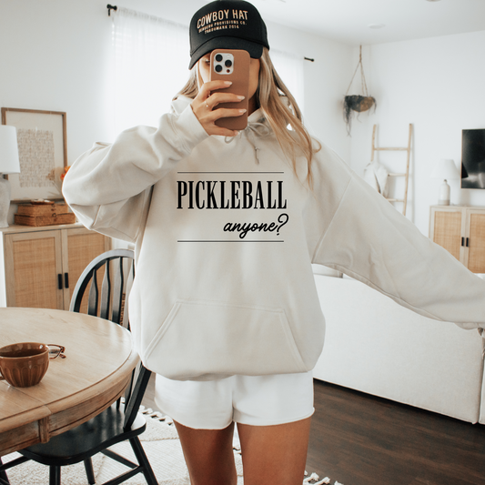 Pickleball Anyone Hoodie
