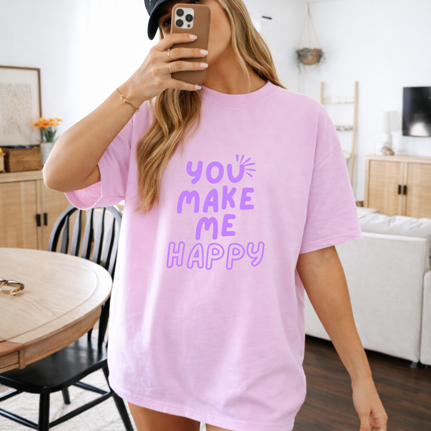 You Make me Happy Graphic T