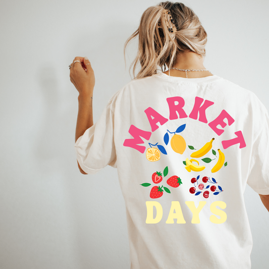 Market Days Graphic T Shirt
