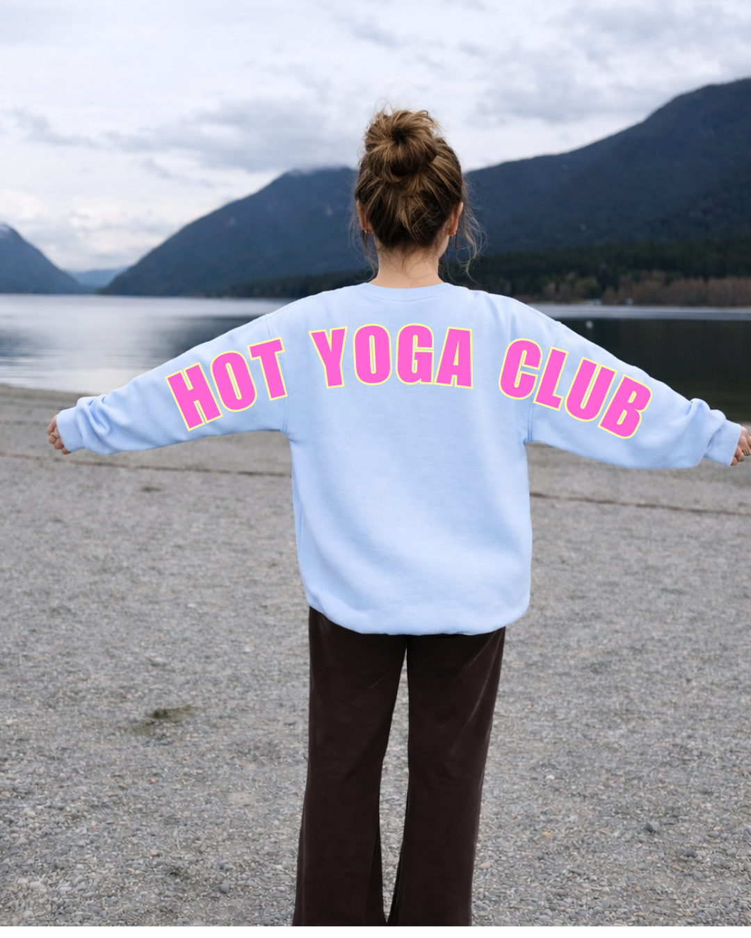 Hot Yoga Club Across the Back
