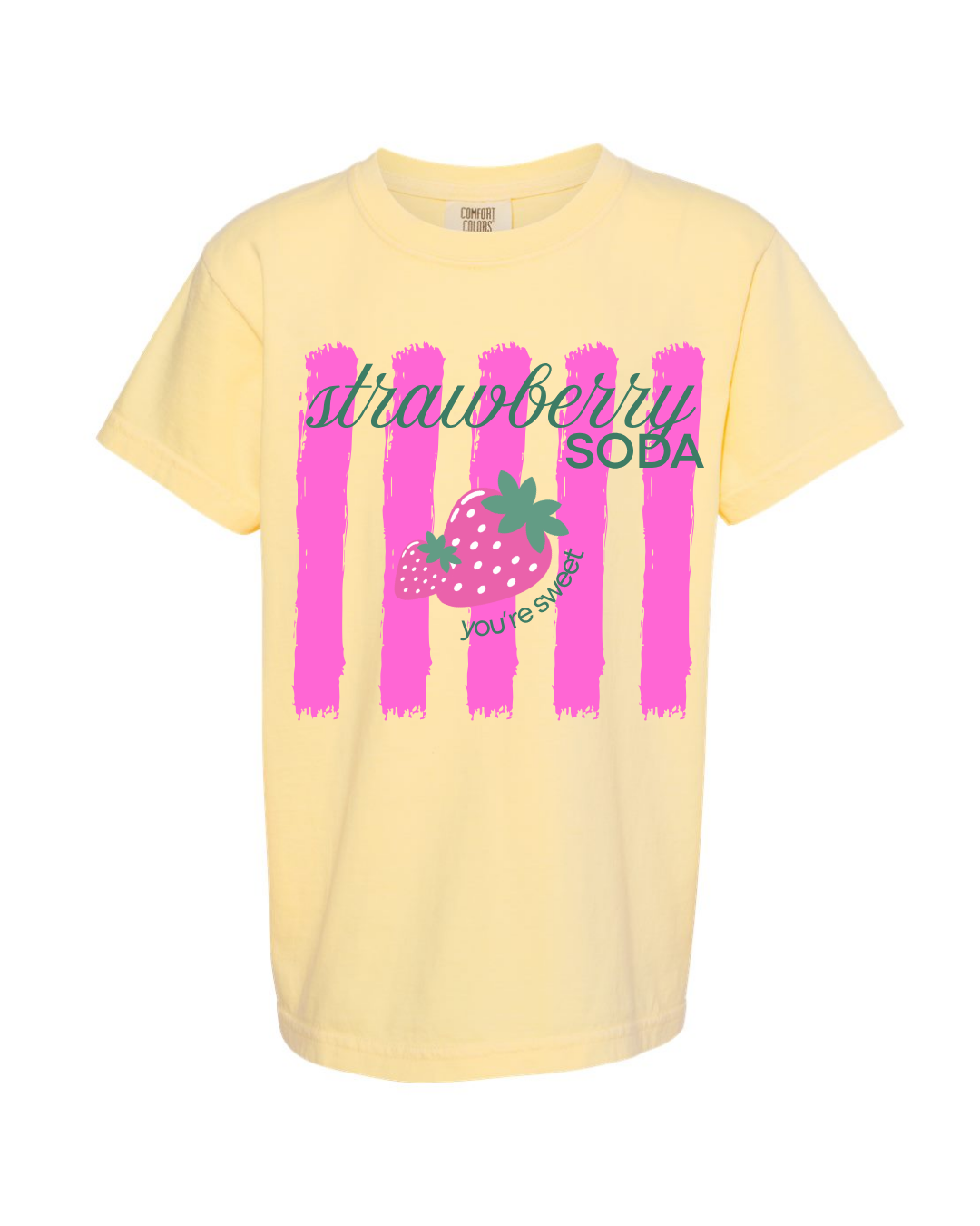 Strawberry Soda Graphic T Shirt
