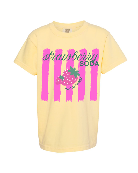 Strawberry Soda Graphic T Shirt