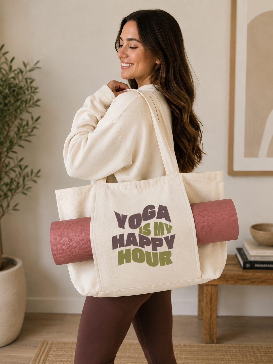 YOGA MAT TOTE!