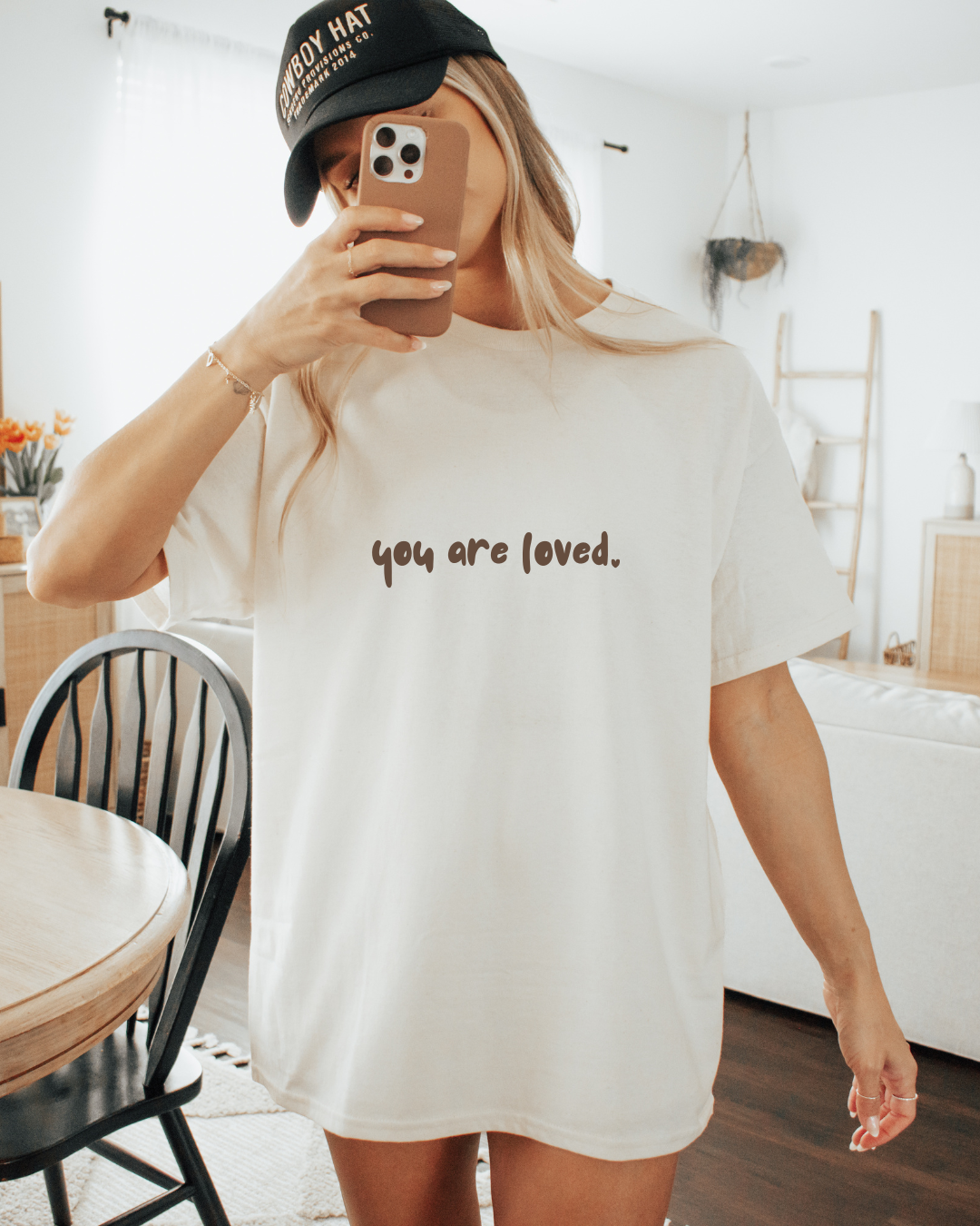 Custom You Are Loved Graphic T Shirt