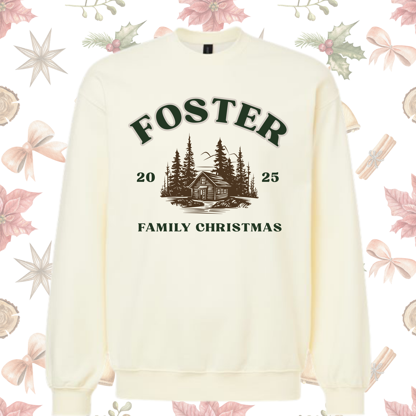Custom Christmas Family Sweaters