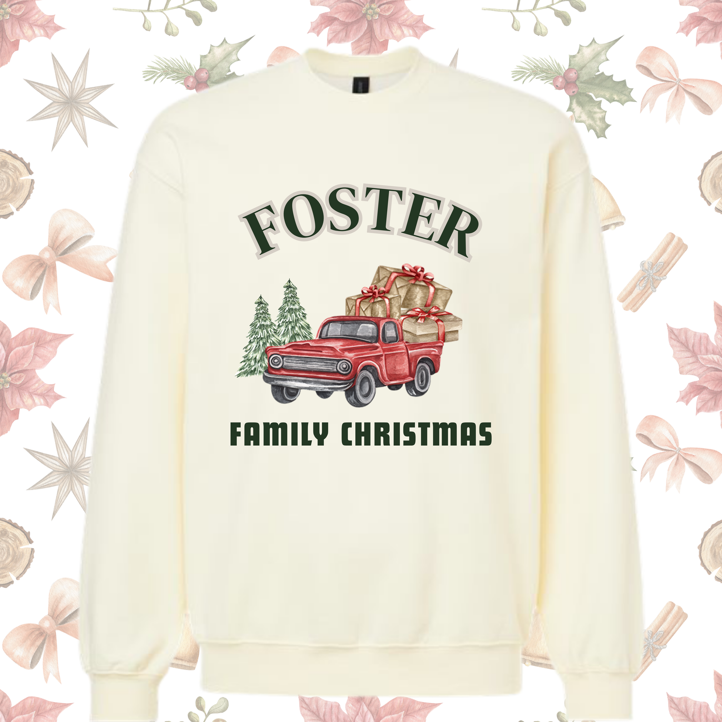 Custom Christmas Family Sweaters
