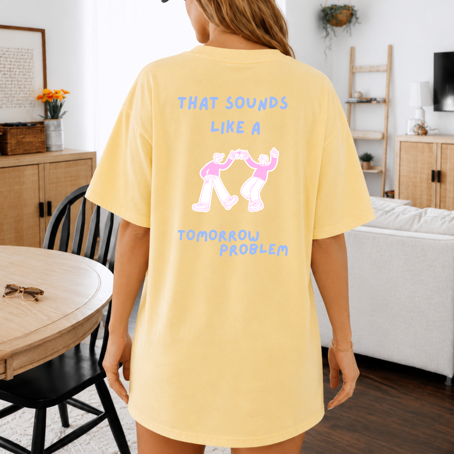 Sounds Like a Tomorrow Problem Graphic T Shirt