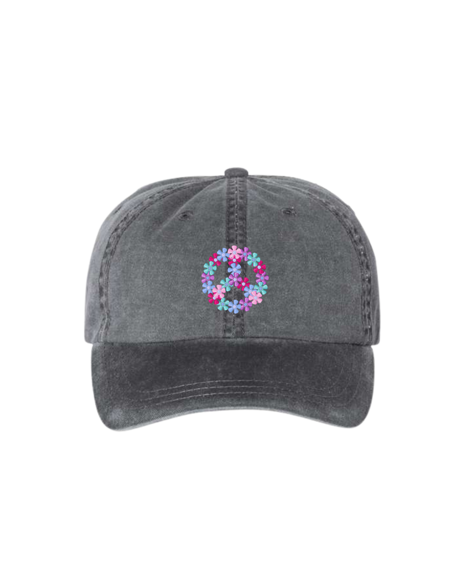 Flower Peace Sign Hat
