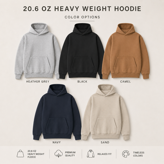 DIY PREMIUM HEAVY WEIGHT HOODIE