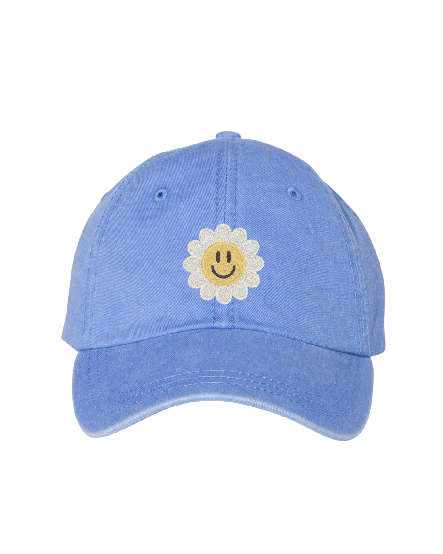 Yellow Daisy Smiley Hat