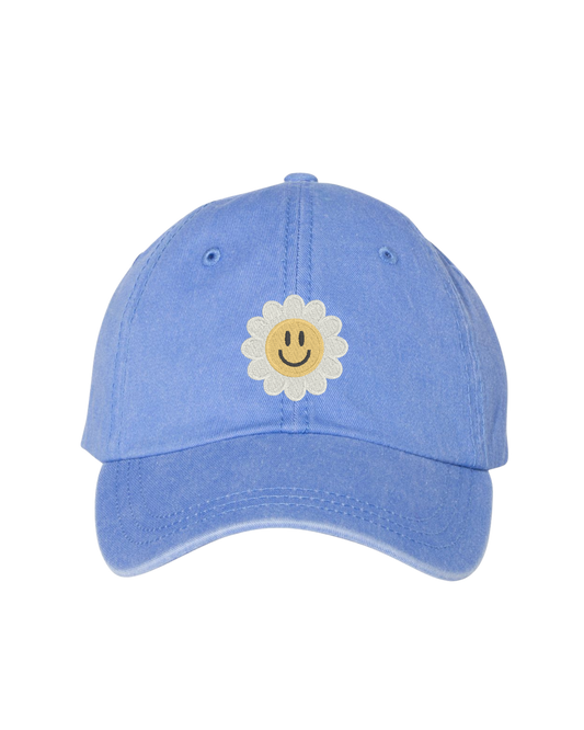 Yellow Daisy Smiley Hat