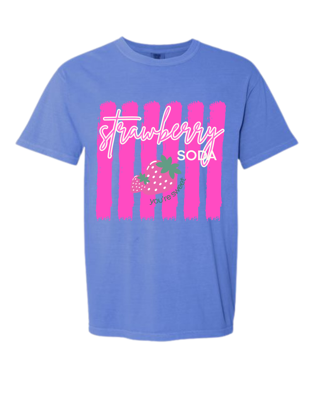 Strawberry Soda Graphic T Shirt