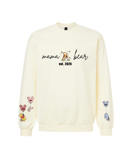 Custom Mama Bear Crewneck