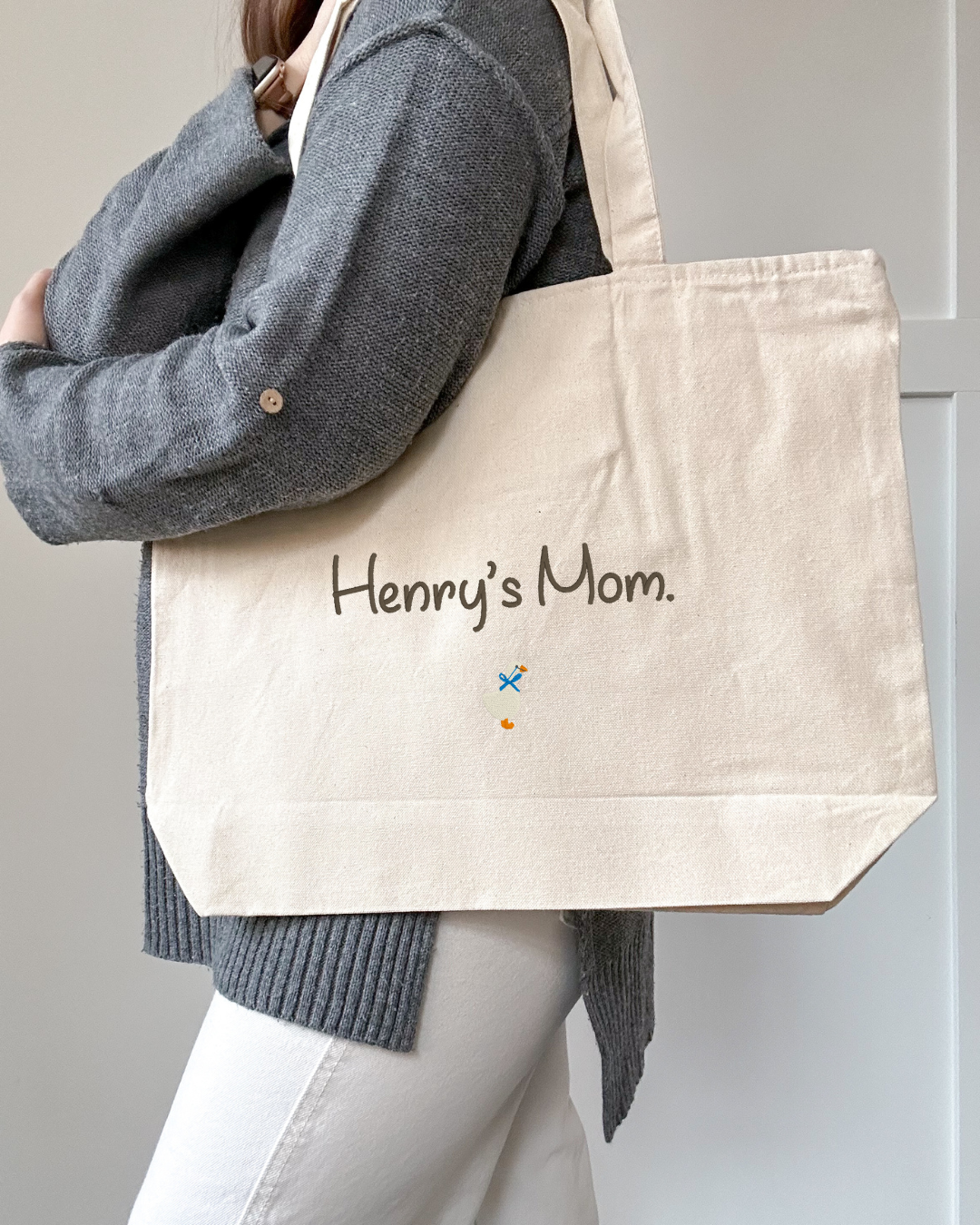 Custom Embroidered Tote Bag