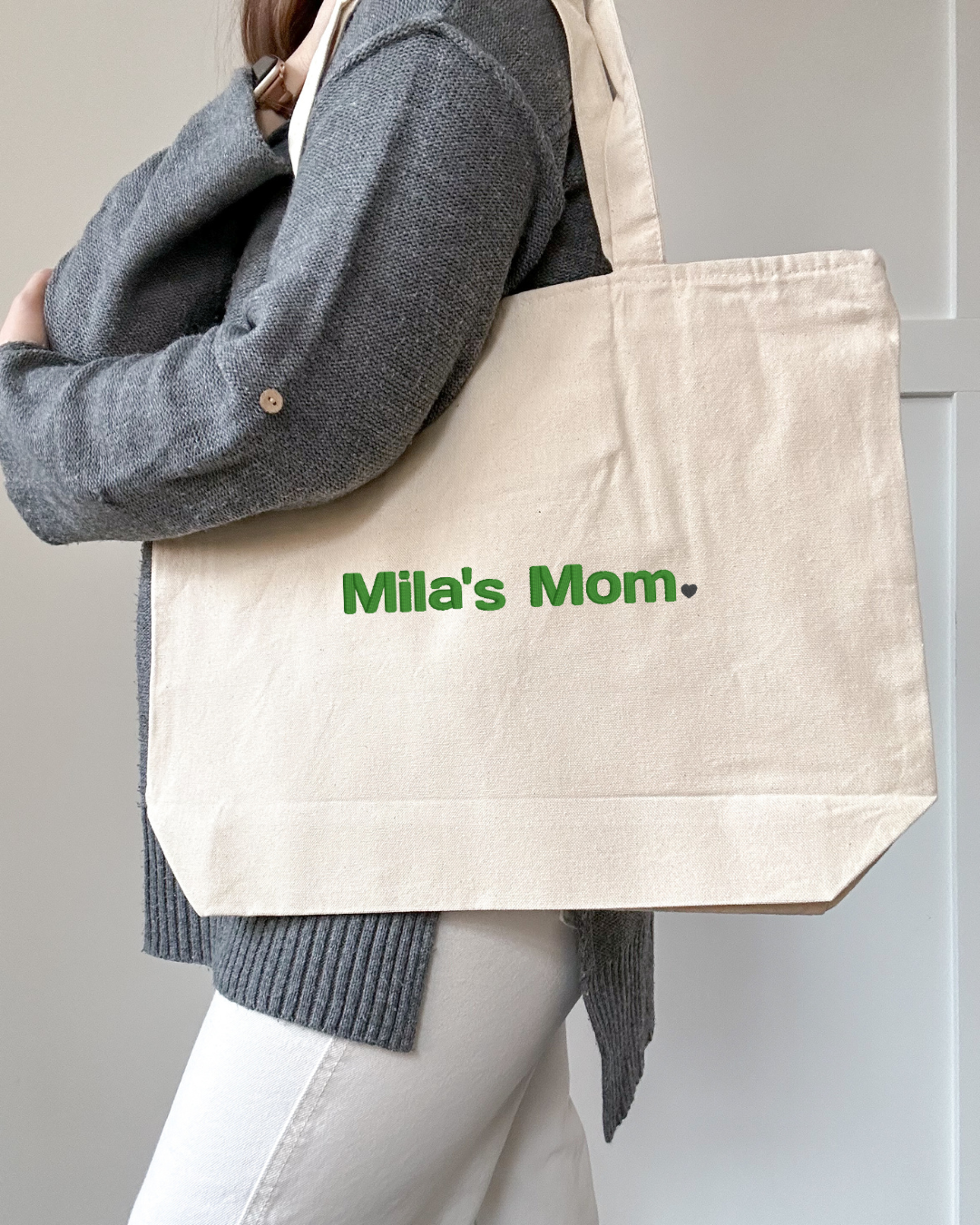 Custom Embroidered Tote Bag