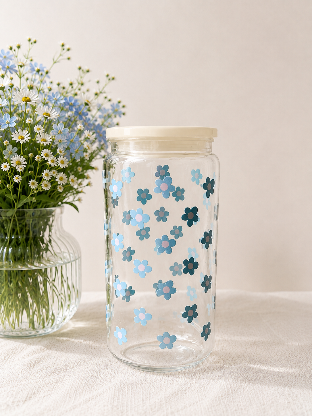 Mini Daisy Glass Tumbler