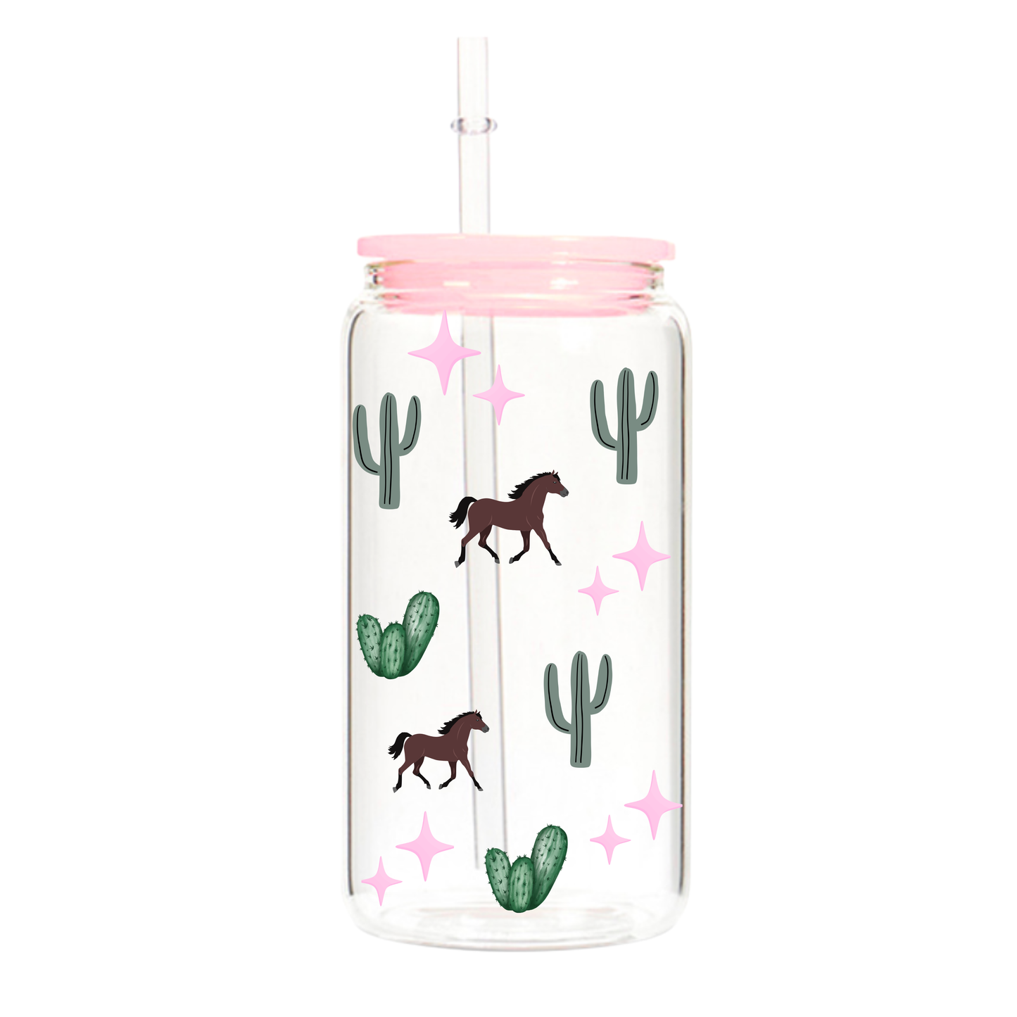 Glass Can Tumbler