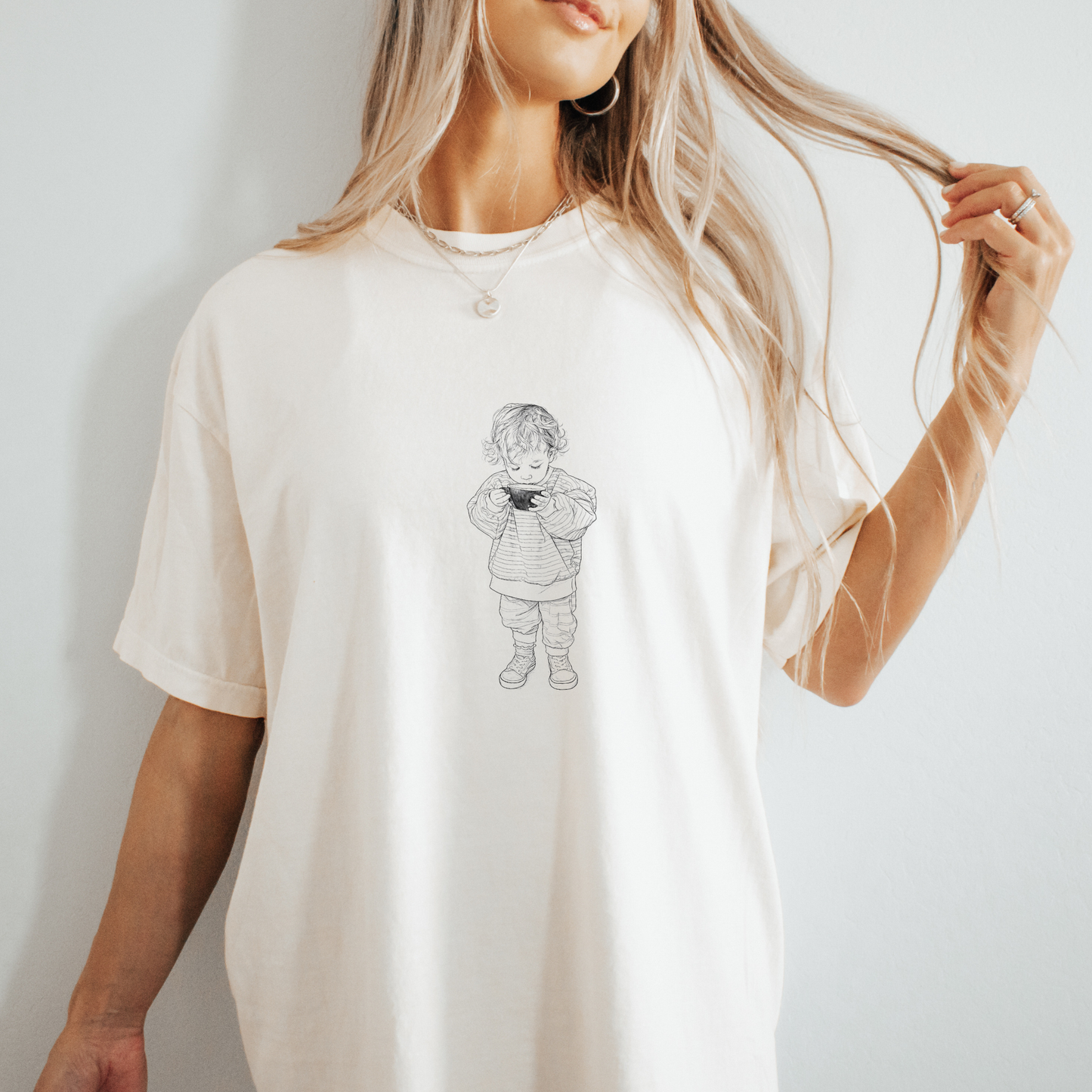 Custom Photo Sketch T Shirt