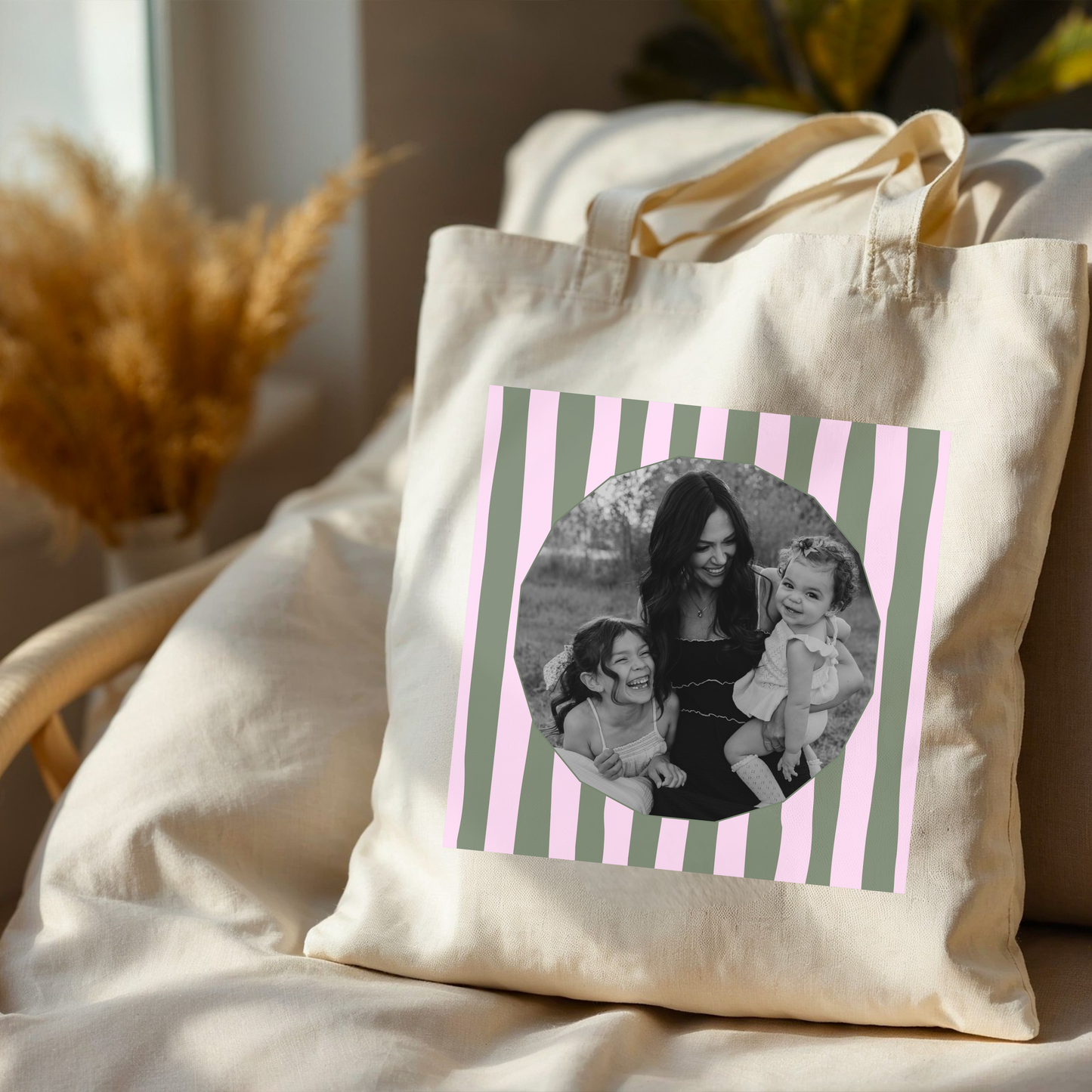Custom Photo Tote Bag