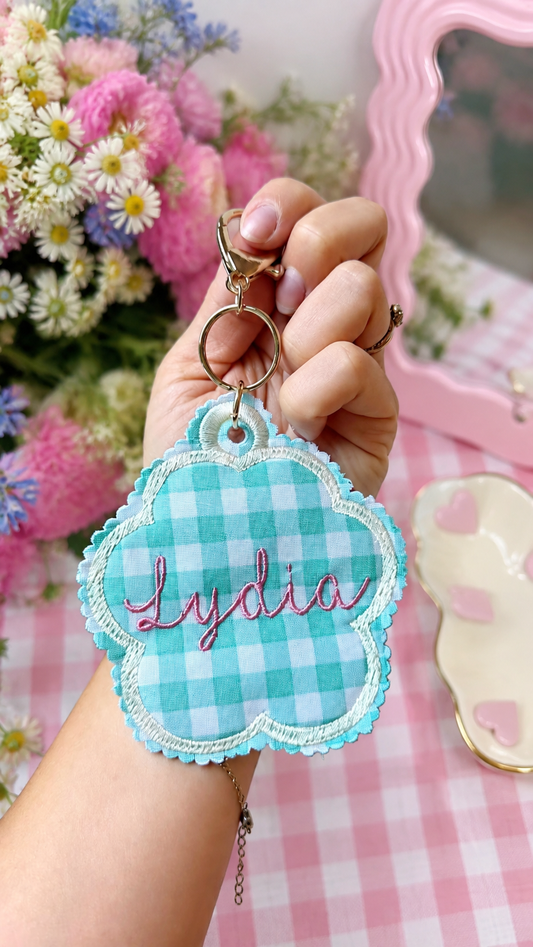 Embroidered Keychain