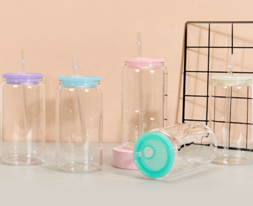 Glass Can Tumbler