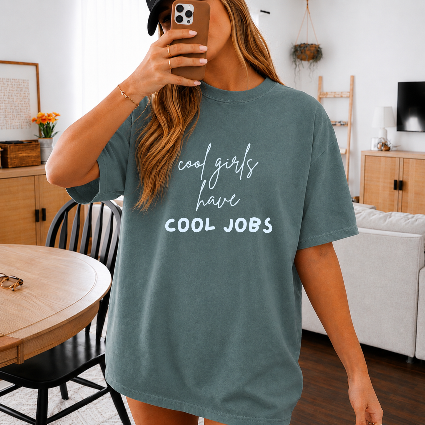 Cool Girls Have Cool Jobs Graphic T Shirt