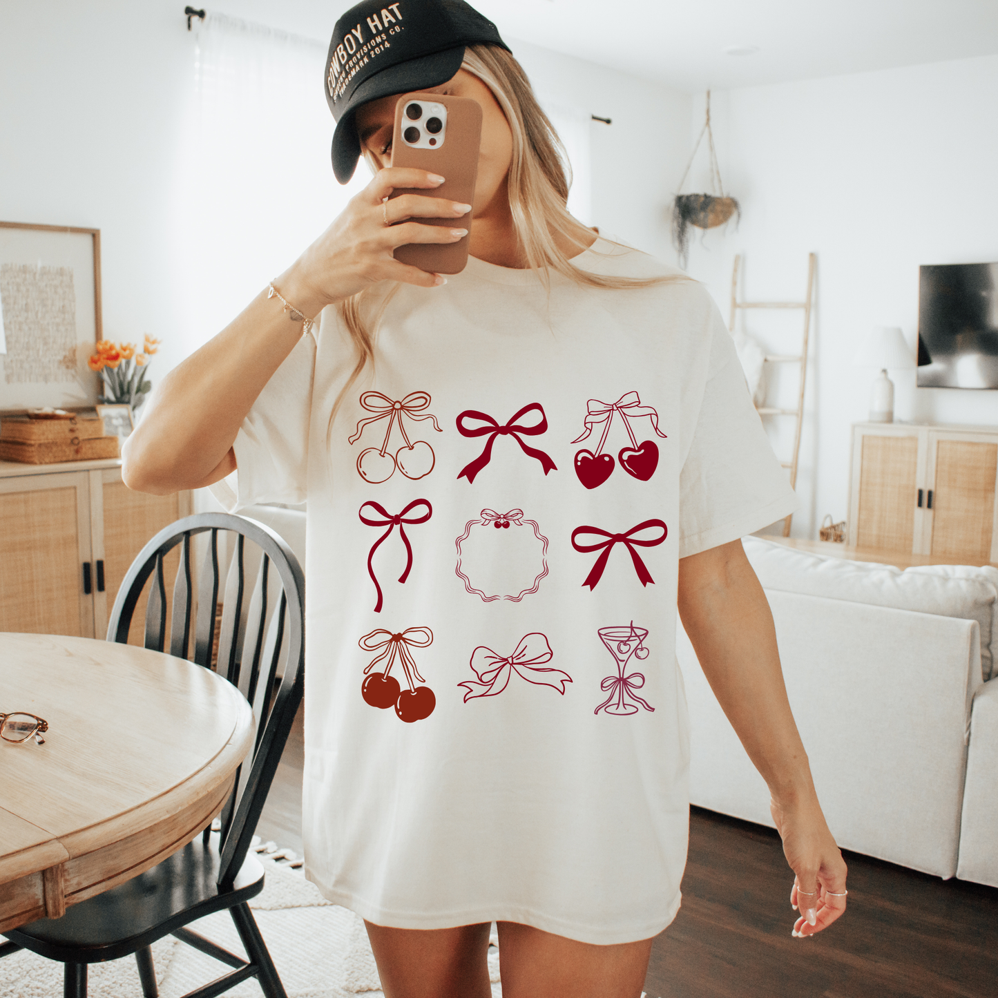 Cherry Love Graphic T Shirt