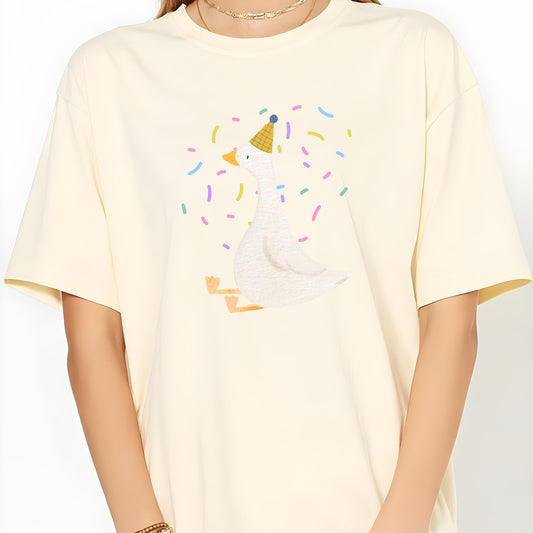 It's My Birthday Goose Graphic T Shirt
